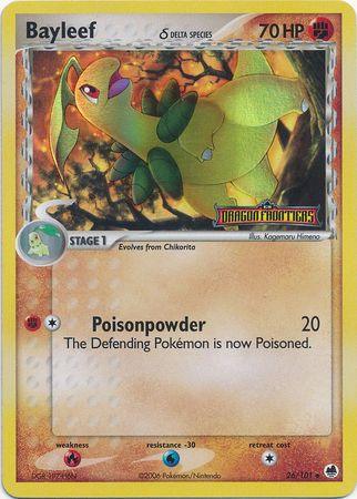 Bayleef (26/101) (Delta Species) (Stamped) [EX: Dragon Frontiers] (Online Only)