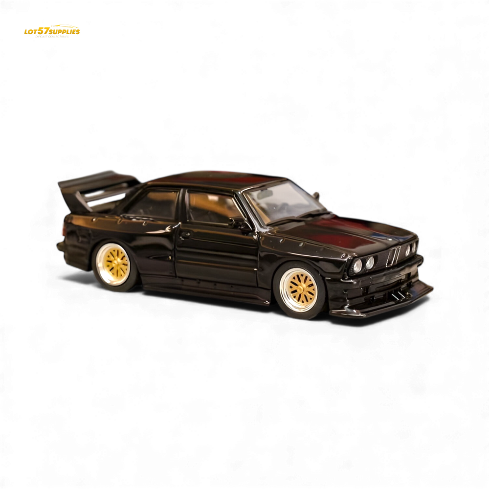 (Pre-Order) SW BMW E30 M3 LTO Modified - Black 1:64 (ONLINE ORDER ONLY)