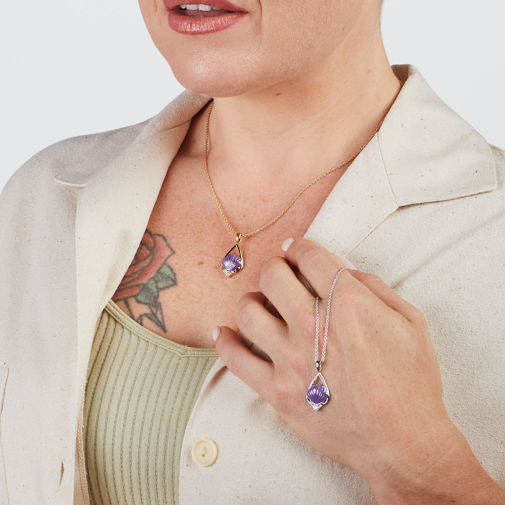 Disney X RockLove THE LITTLE MERMAID Ariel Keepsake Necklace (ONLINE ORDER ONLY)