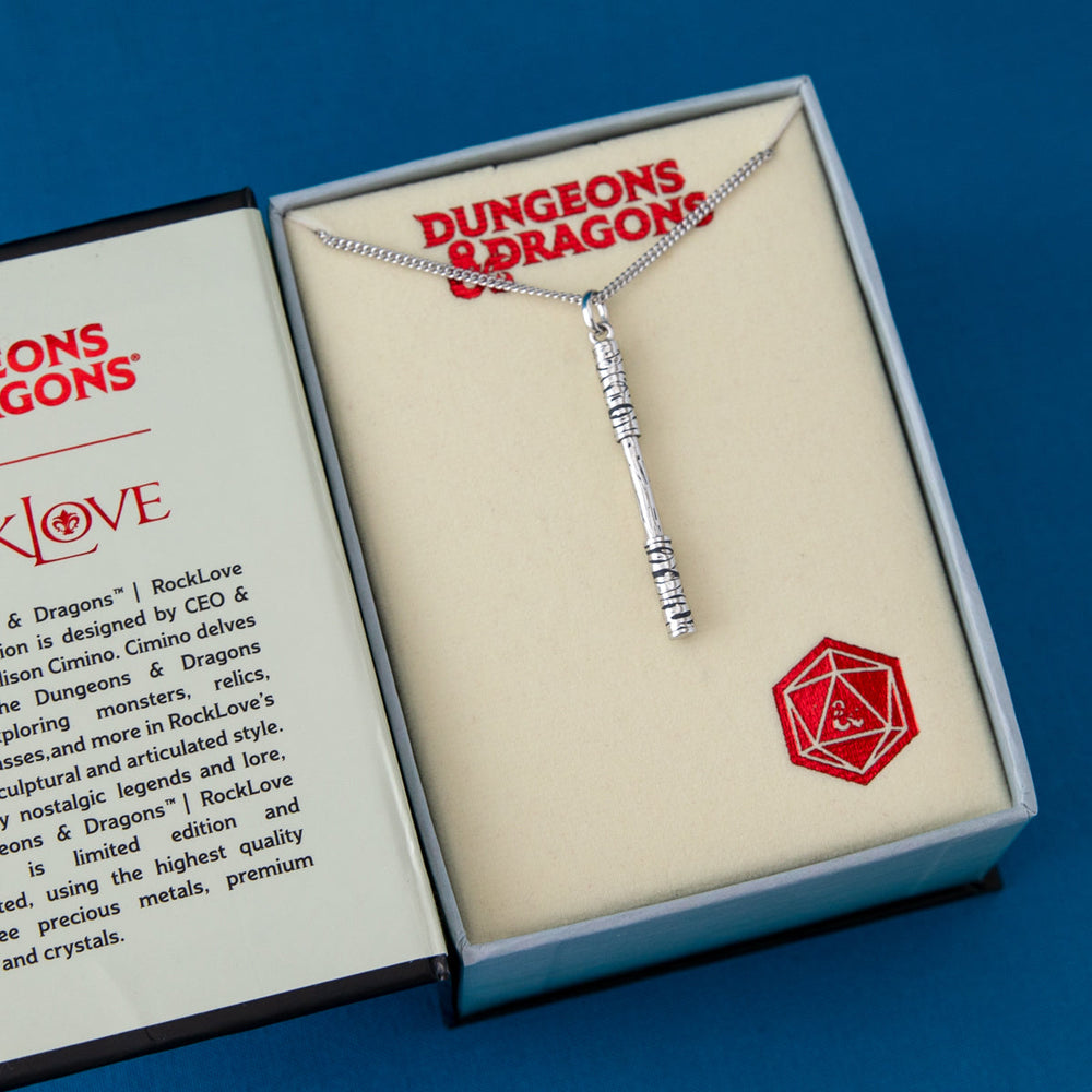 Dungeons and Dragons X RockLove Monk Staff Necklace (ONLINE ORDER ONLY)