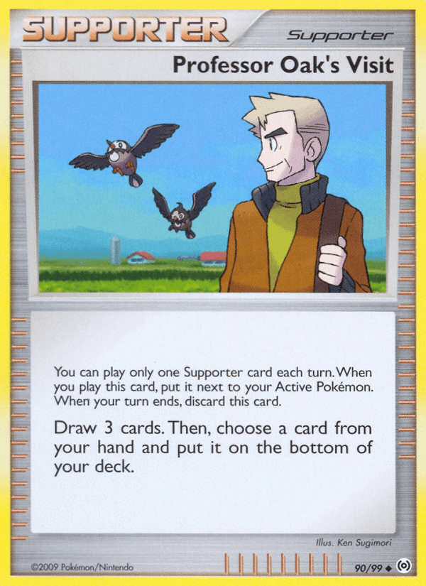 Professor Oak's Visit (90/99) [Platinum: Arceus] (Online Only)