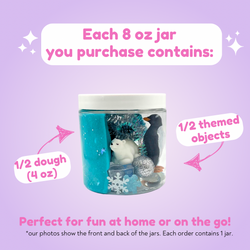 Arctic Winter Play Dough Jar (ONLINE ORDER ONLY)