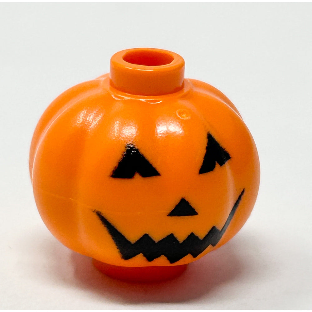 Custom Jack O' Lantern / Pumpkin Face #1 - B3 Customs made using LEGO part (Online Order Only)