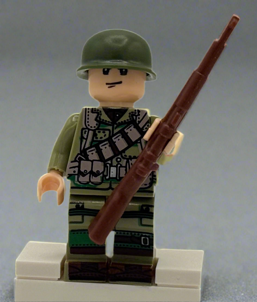 WWII Army Soldier Minifigure (ONLINE ORDER ONLY)