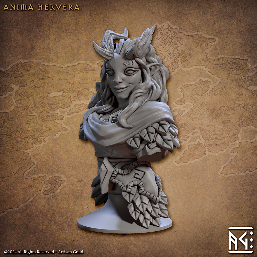 3D Printed Artisan Guild Deeproot Lurikeen Busts 28mm 32mm (Online Only)