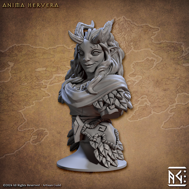 3D Printed Artisan Guild Deeproot Lurikeen Busts 28mm 32mm (Online Only)