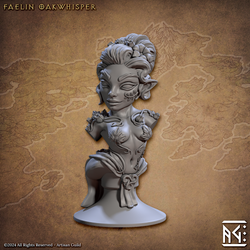 3D Printed Artisan Guild Deeproot Lurikeen Busts 28mm 32mm (Online Only)