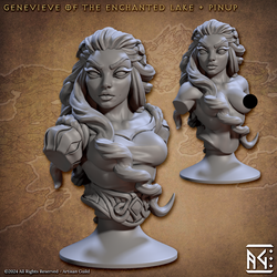 3D Printed Artisan Guild Vanguard Fighters Busts 28mm 32mm (Online Only)