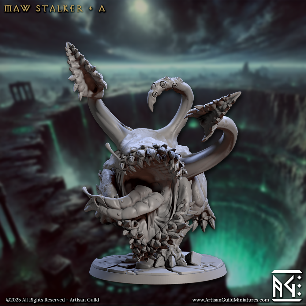 3D Printed Artisan Guild Maw Stalkers Descent into the Hive of the All Seeing 28mm 32mm (Online Only)