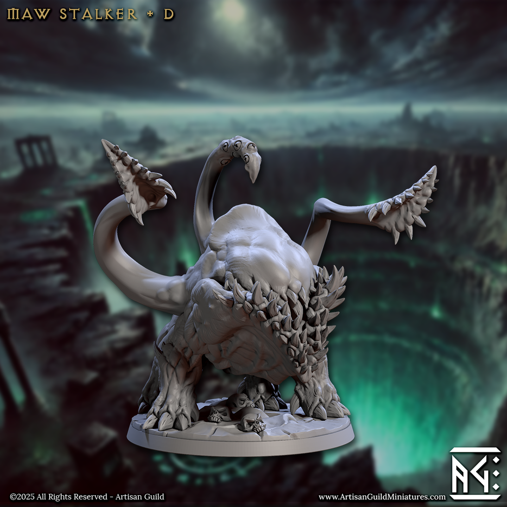 3D Printed Artisan Guild Maw Stalkers Descent into the Hive of the All Seeing 28mm 32mm (Online Only)