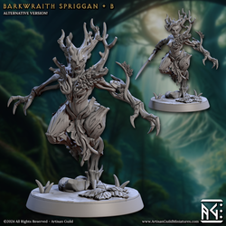 3D Printed Artisan Guild Barkwraith Spriggans Barkwraith Spriggans Set 28mm 32mm (Online Only)