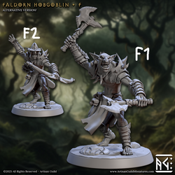 3D Printed Artisan Guild Faldorn Hobgoblins Set Faldorn Hobgoblin Set 28mm 32mm (Online Only)