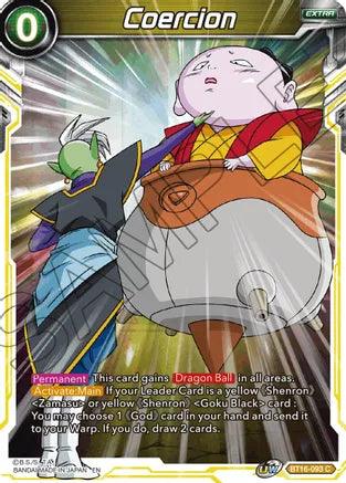 Coercion (BT16-093) [Realm of the Gods] (ONLINE ORDER ONLY)