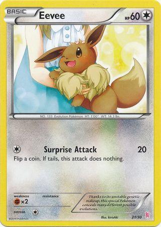 Eevee (21/30) [XY: Trainer Kit - Sylveon] (Online Only)