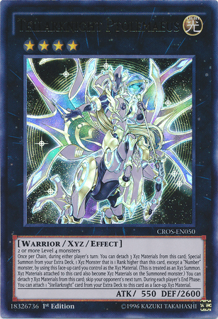 Tellarknight Ptolemaeus [CROS-EN050] Ultra Rare (ONLINE ORDER ONLY)