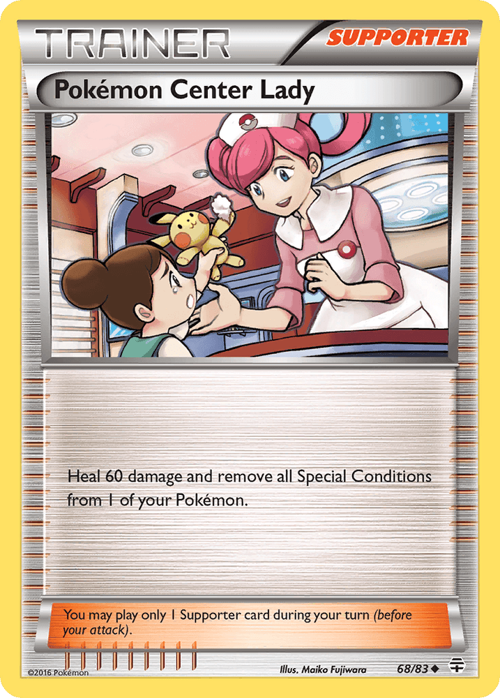 Pokemon Center Lady (68/83) [XY: Generations] (Online Only)