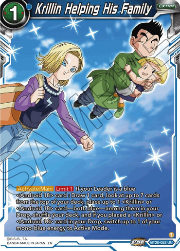Krillin Helping His Family (BT20-052) [Power Absorbed] (ONLINE ORDER ONLY)