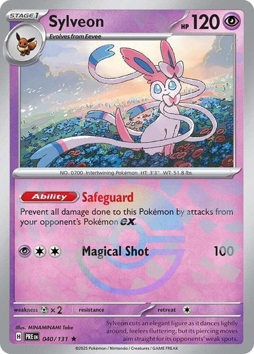 Sylveon (040/131) (Poke Ball Pattern) [Scarlet & Violet: Prismatic Evolutions] (Online Only)