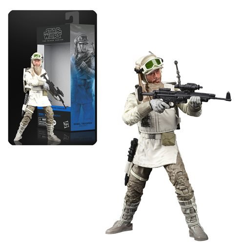 Star Wars: The Black Series - Rebel Trooper (Hoth) (The Empire Strike Back) 6-Inch Action Figure (ONLINE ORDER ONLY)