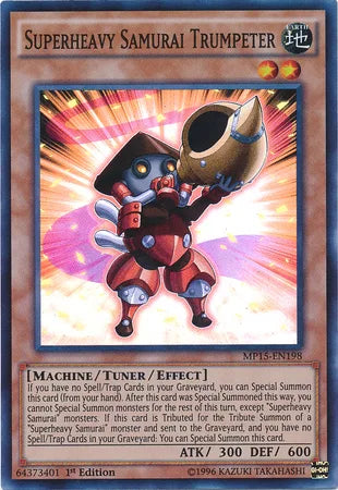 Superheavy Samurai Trumpeter [MP15-EN198] Super Rare