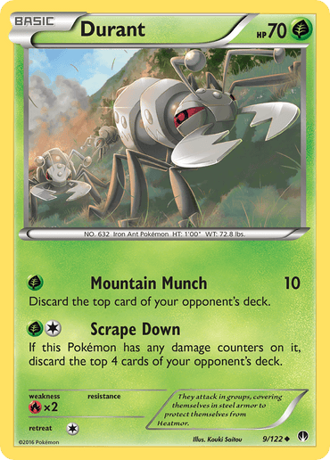 Durant (9/122) [XY: BREAKpoint] (Online Only)