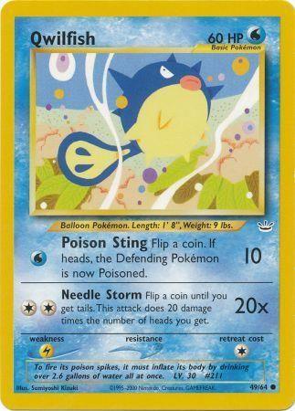 Qwilfish (49/64) [Neo Revelation Unlimited] (Online Only)