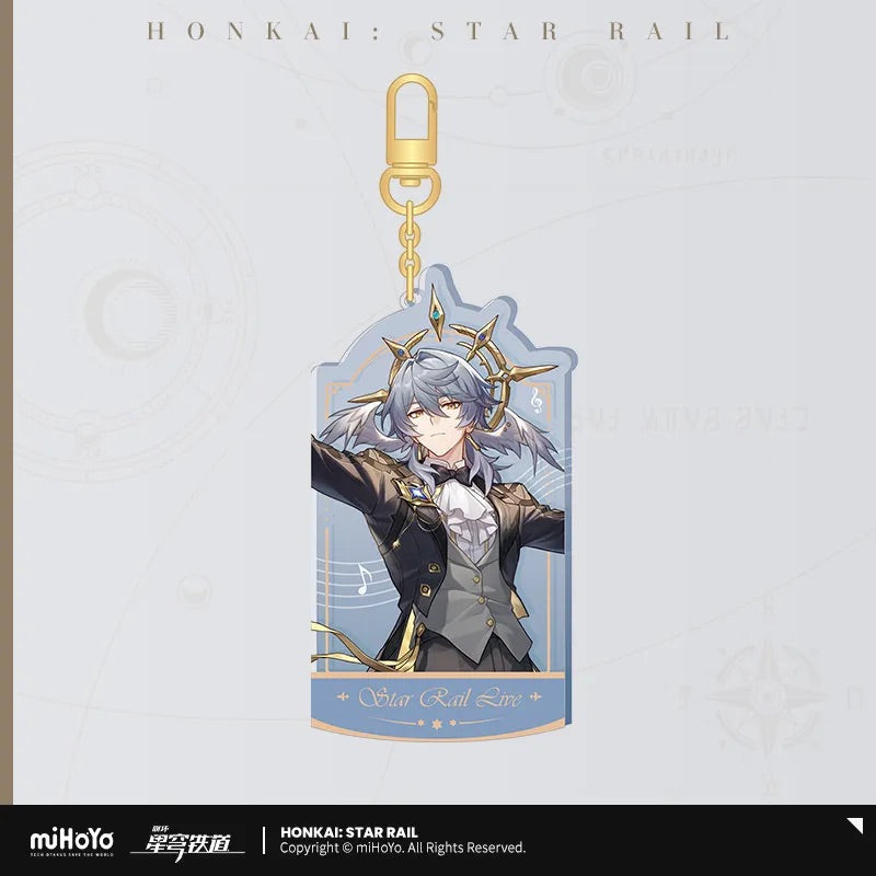 LIVE Series Quicksand Acrylic Keychain (ONLINE ORDER ONLY)