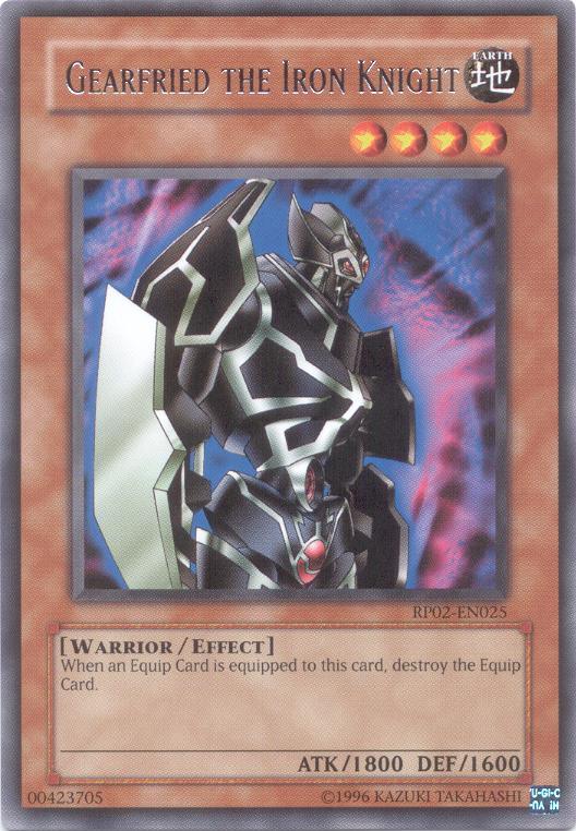 Gearfried the Iron Knight [RP02-EN025] Rare (ONLINE ORDER ONLY)
