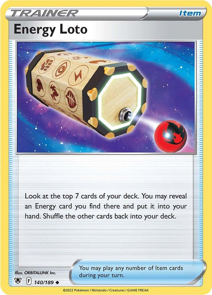 Energy Loto (140/189) [Sword & Shield: Astral Radiance] (Online Only)
