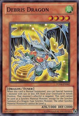 Debris Dragon [TU04-EN002] Super Rare (ONLINE ORDER ONLY)