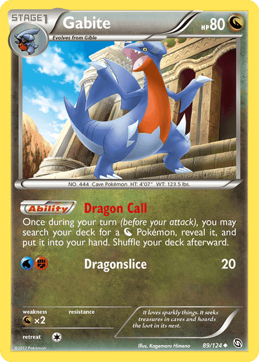 Gabite (89/124) [Black & White: Dragons Exalted] (Online Only)