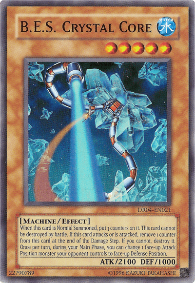 B.E.S. Crystal Core [DR04-EN021] Super Rare (ONLINE ORDER ONLY)