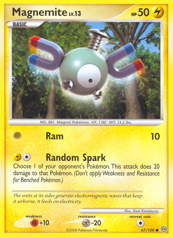 Magnemite (67/100) [Diamond & Pearl: Stormfront] (Online Only)