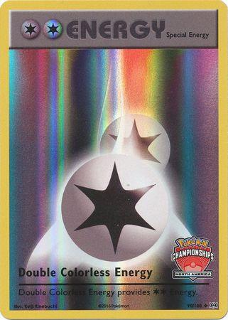 Double Colorless Energy (90/108) (NA International Championship Promo) [XY: Evolutions] (Online Only)
