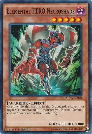 Elemental Hero Necroshade [SDHS-EN010] Common
