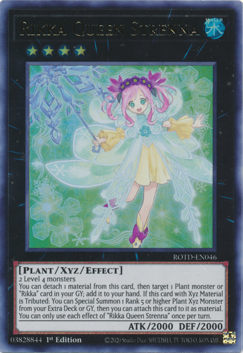 Rikka Queen Strenna [ROTD-EN046] Ultra Rare (ONLINE ORDER ONLY)