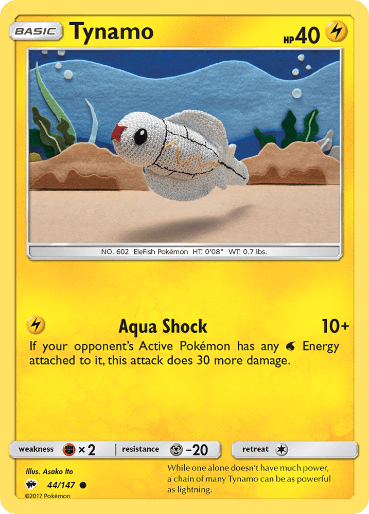Tynamo (44/147) [Sun & Moon: Burning Shadows] (Online Only)