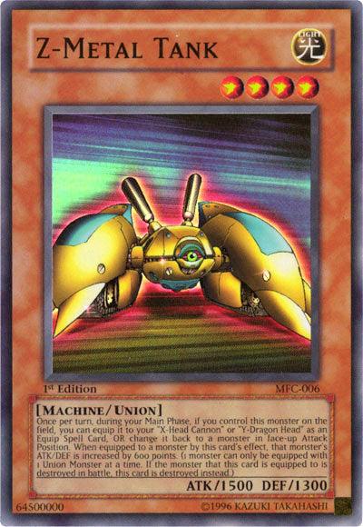 Z-Metal Tank [MFC-006] Super Rare (ONLINE ORDER ONLY)