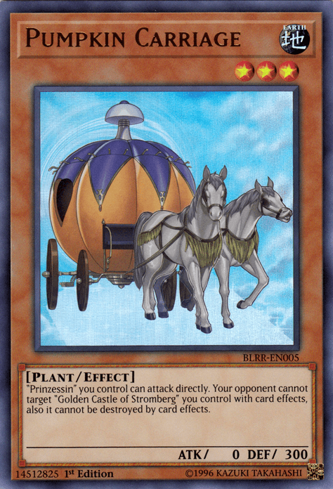 Pumpkin Carriage [BLRR-EN005] Ultra Rare (ONLINE ORDER ONLY)