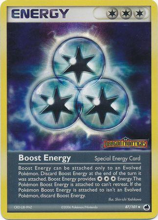 Boost Energy (87/101) (Stamped) [EX: Dragon Frontiers] (Online Only)