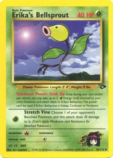 Erika's Bellsprout (38/132) [Gym Challenge Unlimited] (Online Only)