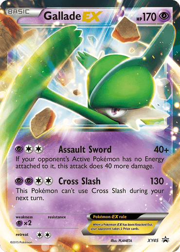 Gallade EX (XY45) [XY: Black Star Promos] (Online Only)
