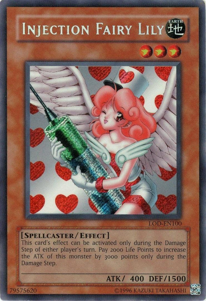 Injection Fairy Lily [LOD-EN100] Secret Rare (ONLINE ORDER ONLY)