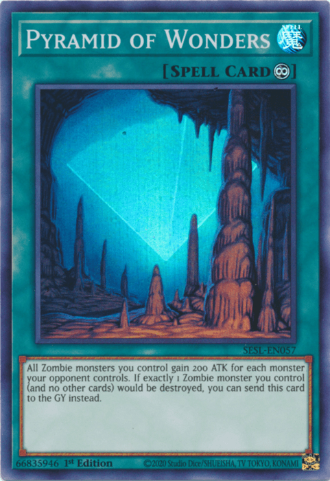 Pyramid of Wonders [SESL-EN057] Super Rare (ONLINE ORDER ONLY)