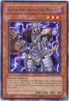 Broww, Huntsman of Dark World [DR04-EN081] Rare (ONLINE ORDER ONLY)