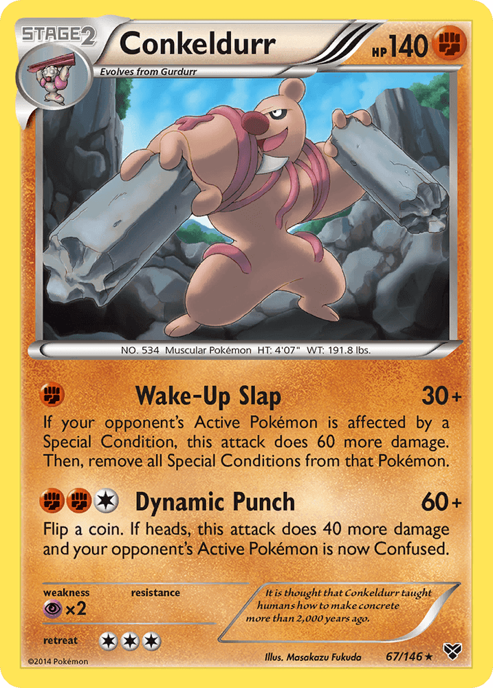 Conkeldurr (67/146) [XY: Base Set] (Online Only)