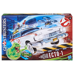 Ghostbusters Track & Trap Ecto-1 Toy Vehicle with Fright Features Ecto-Stretch Tech Slimer (Online Order Only)