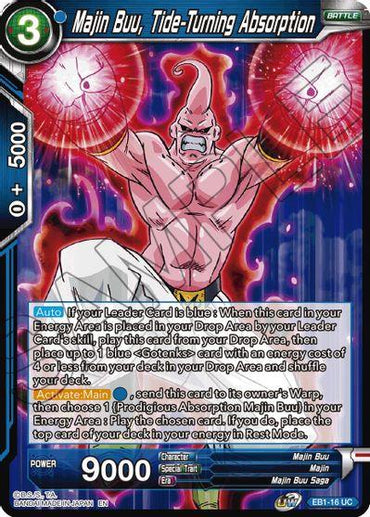 Majin Buu, Tide-Turning Absorption (EB1-16) [Battle Evolution Booster] (ONLINE ORDER ONLY)