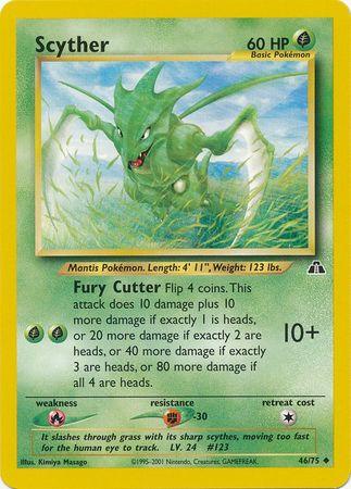 Scyther (46/75) [Neo Discovery Unlimited] (Online Only)