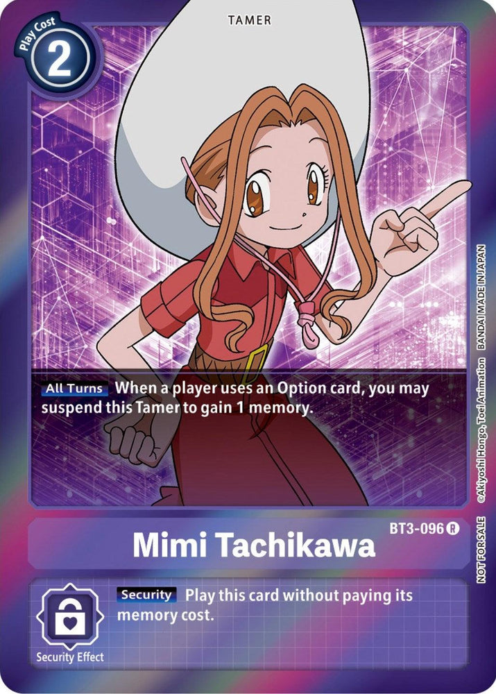 Mimi Tachikawa [BT3-096] (Event Pack 4) [Release Special Booster Promos] (ONLINE ORDER ONLY)